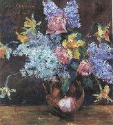 Lovis Corinth Rosen, Flieder und Osterglocken painting